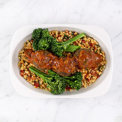Impossible Meatball Bowl, available exclusively to United Airlines customers