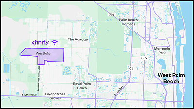 Comcast builds a new Xfinity fiber network in the City of Westlake.