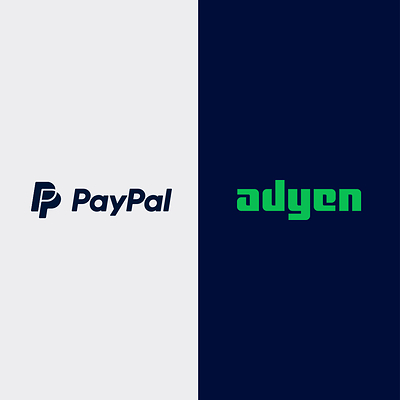 PayPal and Adyen logo