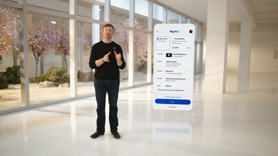 PayPal President and CEO, Alex Chriss, at PayPal First Look, introducing six innovations the company is piloting and bringing to market this year to revolutionize commerce.