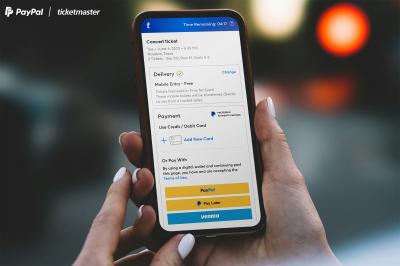 PayPal & Live Nation