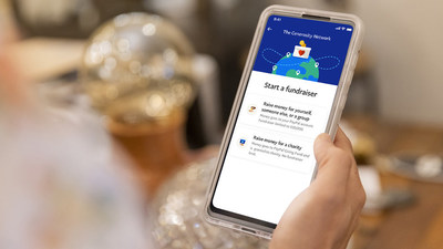 Giving in the PayPal app