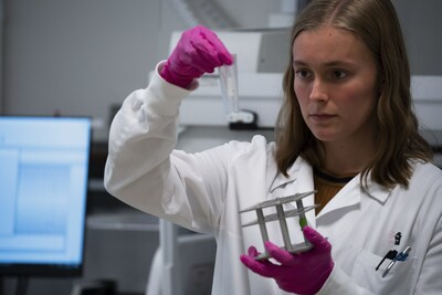 Illumina and Nashville Biosciences today announced an agreement with Amgen to whole-genome sequence approximately 35,000 DNA samples. The sample cohort is primarily made up of DNA from African Americans, who are currently underrepresented in research for the clinical applications of genomics, including drug target discovery. Whole-genome sequencing will be performed by deCODE genetics, a wholly owned subsidiary of Amgen. Image courtesy of deCODE genetics.