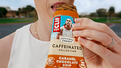 CLIF BAR Caffeinated Collection – Caramel Chocolate Chip