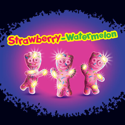 Strawberry-Watermelon Sour Patch Kids Glow Ups.
