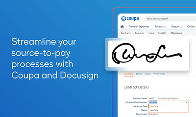Docusign CLM Connector for Coupa