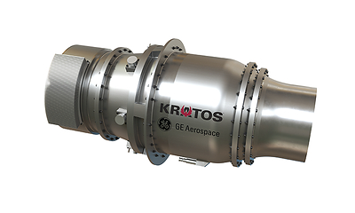 Rendering of GE Aerospace and Kratos Defense & Security Solutions, Inc., small affordable engine
