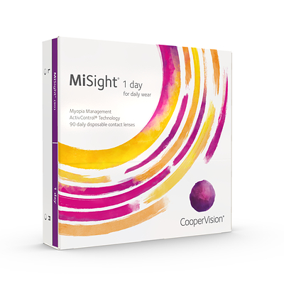 CooperVision® MiSight® 1 day is the ONE for myopia control in age-appropriate children as a contact lens specifically designed for myopia control and is FDA* approved to slow the progression of myopia in children aged 8-12 at the initiation of treatment.† (PRNewsfoto/CooperVision)