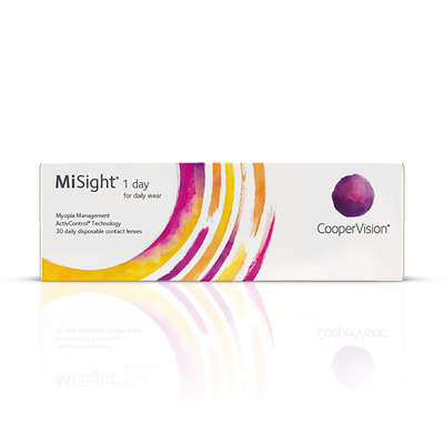 CooperVision MiSight 1 day contact lenses (PRNewsfoto/CooperVision)