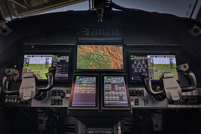 Honeywell Anthem flight deck on PC12