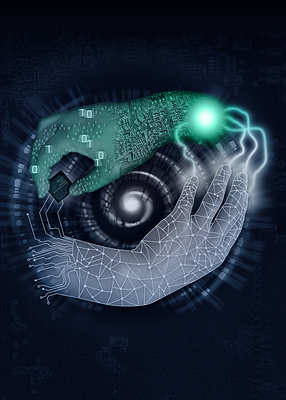 Game-changing Lam Research study in the journal Nature proves human-machine collaboration can cut critical cost of semiconductor process engineering in half. Image courtesy of Lam Research