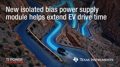 Engineers can meet the need for smaller, lighter systems by cutting power solution size in half with new easy-to-use, bias-supply module