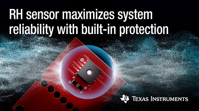 Engineers can optimize system efficiency and extend industrial and automotive system lifetimes with the industry’s highest-accuracy and lowest-power humidity sensors