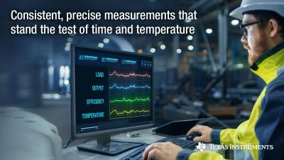 Engineers can achieve consistent, accurate measurements over time and temperature in high-voltage systems