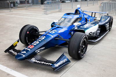 Spectrum will be the primary sponsor for Meyer Shank Racing’s No. 66 Honda Indy car driven by Marcus Armstrong for the 109th Indianapolis 500 on Sunday, May 25.