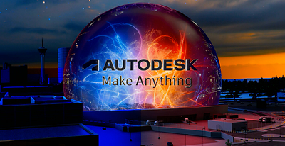 Launched on Sphere in Las Vegas, Autodesk and Marvel teamed up with The Mill to design and make an ad inspired by Marvel Studios’ “The Marvels.” Ad rendering image courtesy of The Mill.