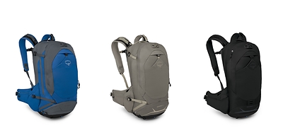 (L-R) Escapist 30, Escapist 25, Escapist 20