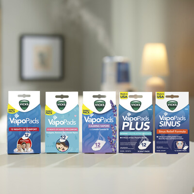 Introducing the New Vicks VapoPads Sinus Relief Formula