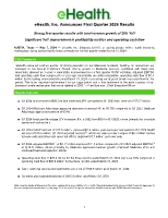 eHealth, Inc. Announces First Quarter 2024 Results