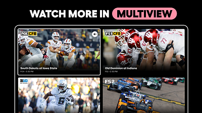 FOX One - Watch More in Multiview - Courtesy of Fox Corporation