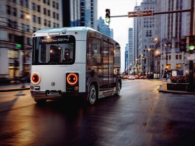 Vision of the future: The HOLON urban blends seamlessly into the urban environment – rethinking mobility.
