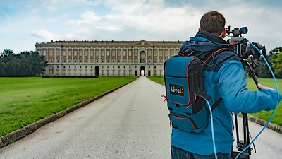 LiveU in action.