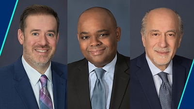 Washington Trust's recently appointed Business Banking Relationship Officers include Peter Renden, Marcus Charlemagne, and Armen Janigian.