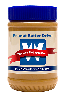 The 22nd Annual Washington Trust Peanut Butter Drive will collect jars of peanut butter in 25 branch locations and will raise funds online to benefit the Rhode Island Community Food Bank.
