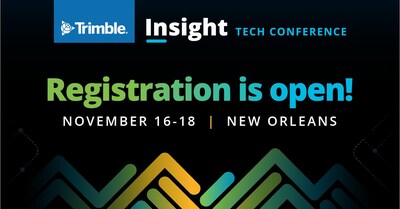 Trimble Opens Registration for 2025 Insight Tech Conference, it's Annual Event to Showcase the Latest Innovations in the Transportation Industry