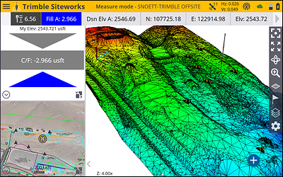 Trimble Siteworks software produces precise 3D data sets assessing production quantities achieved, which can now be requested from and transferred to the B2W Track performance tracking application.
