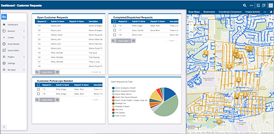 Trimble Unity AMS provides a centralized source of data for decision-making and operations.