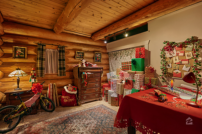 Every December, Santa Claus opens the doors to his cozy North Pole cabin on Zillow so that families everywhere can share in a little holiday magic.
