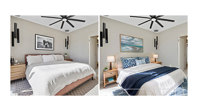 Once the staged image appears, shoppers can slide between views to see the transformation. Virtual Staging can also remove furniture entirely, helping shoppers see the home as a blank slate ready for their imagination.