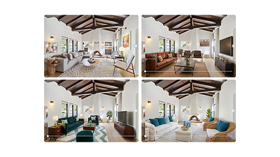 Many buyers struggle to picture themselves in a home, especially when it’s empty or styled differently from their own. Virtual Staging gives them a quick, interactive way to see how it could look and feel in a style they love.