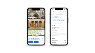 Zillow now includes a detailed cost breakdown of move-in expenses, monthly charges and any extra fees on rental listings when that information is provided by the property manager.