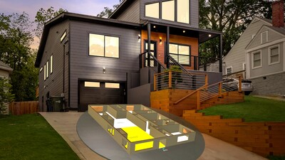 Zillow® Immerse, the most interactive way to explore select home listings on Zillow, utilizes the full capabilities of Apple Vision Pro, elevating the home tour experience with virtual walkthroughs and interactive 3D floor plan.