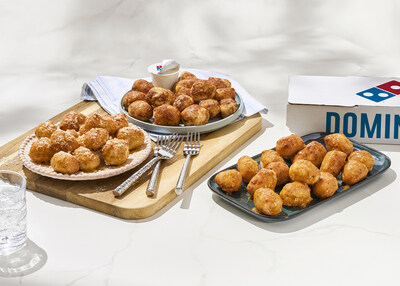 Domino's is introducing two new flavors of Bread Bites, Cinnamon and Garlic, which join Parmesan Bread Bites, adding even more mouthwatering options for customers to enjoy.