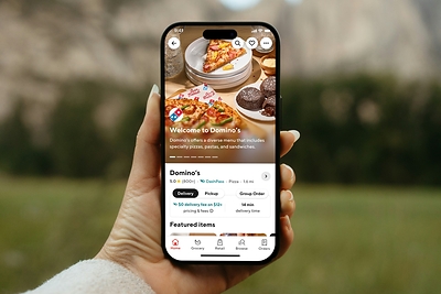 Domino's is partnering with DoorDash to provide customers with another way to order, while maintaining delivery by Domino's drivers.