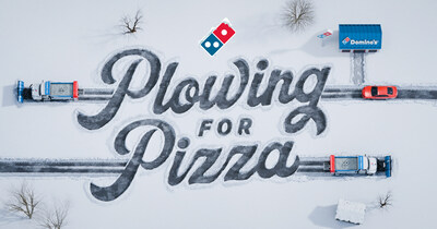 The world’s largest pizza company is helping cities clear wintry streets across the country