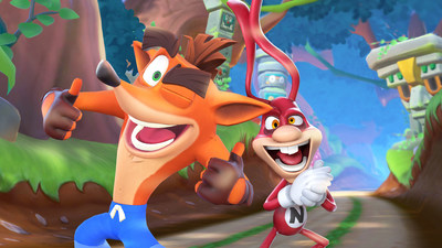 In addition to crashing TV screens, the Noid will join the newest installment of the Crash Bandicoot gaming series, Crash Bandicoot: On the Run! on May 7.