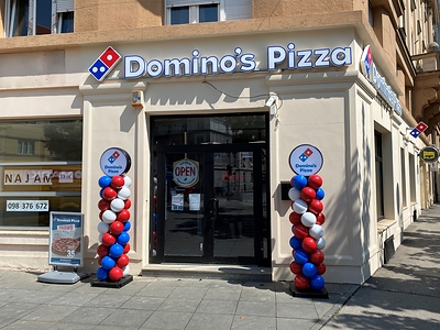 Domino’s has opened its first store in Croatia. Residents of Zagreb can now enjoy hot, made-to-order Domino’s pizza in-store or delivered to their doorstep.