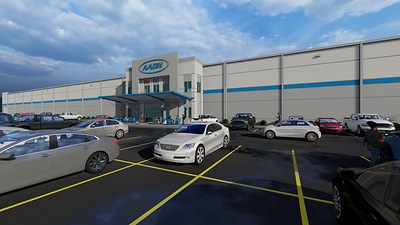 AAON Longview Expansion Rendering