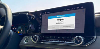 Verra Mobility's AutoKinex is an in-vehicle commerce platform that integrates payment technology to pay for mobility services like tolling, road usage charging, parking, fueling and EV charging.