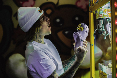 Add the Crocs x Justin Bieber with drew house Classic Clog 2, plus drew house socks, to your collection next week. Credit: Rory Kramer