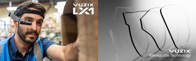 Vuzix LX1 smart glasses will be available to demo Vision + Voice picking solutions, along with Vuzix OEM waveguide technology at CES 2026