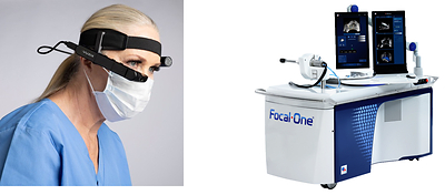 A pair of Vuzix M400 smart glasses will ship with every Focal One HIFU system.