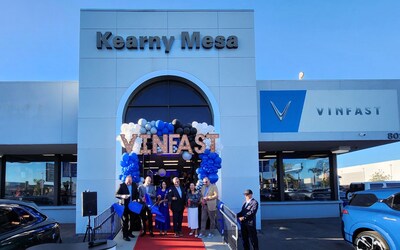 VinFast opens its dealership store in San Diego (California, USA)
