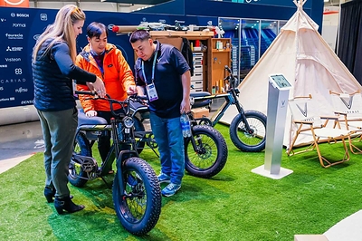 The DrgnFly eBike at CES 2024