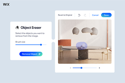 The Object Eraser enables users to erase unwanted objects in their image easily, without using a prompt.