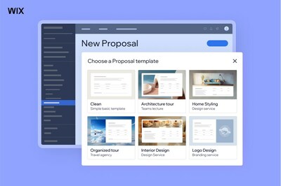 Users can choose from templates or create proposals from scratch, providing the flexibility needed for diverse business requirements.